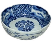 Beautiful Antique Japanese Imari Bowl SIGNED Edo Period approx 9 x 2.5