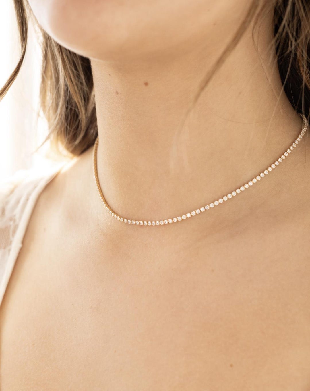 Dani Tennis Necklace