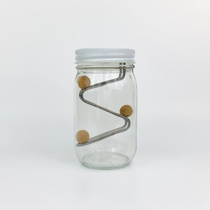 Zigzag | Rest one ball on each level | Jar Games