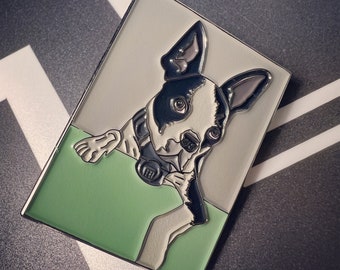 Boston Terrier “Leo” Enamel Pin