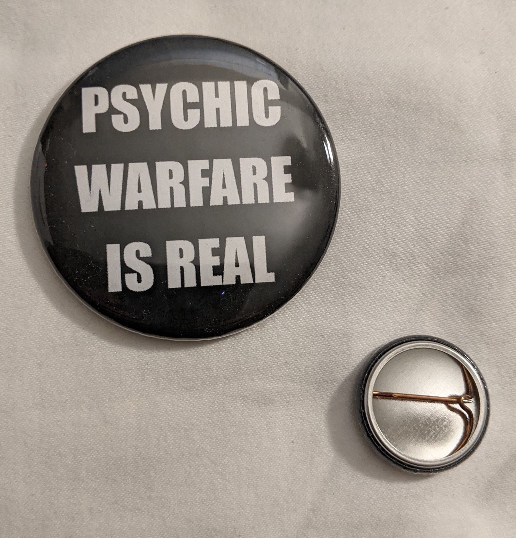 Psychic Pins and Buttons for Sale