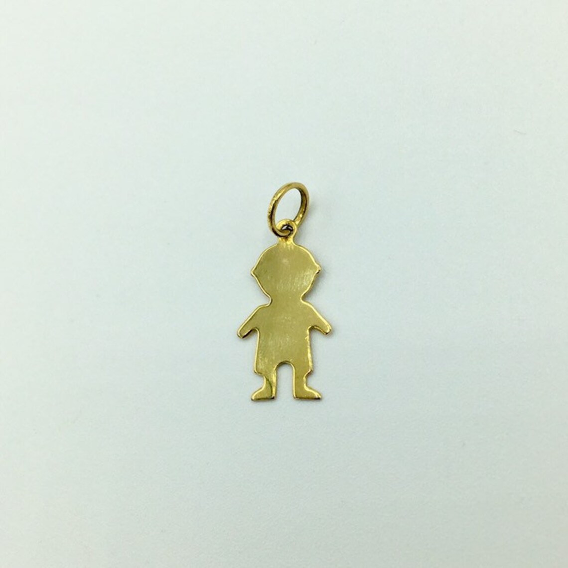 14K Gold Filled Kid Child Childhood Necklace Charm Pendant Etsy