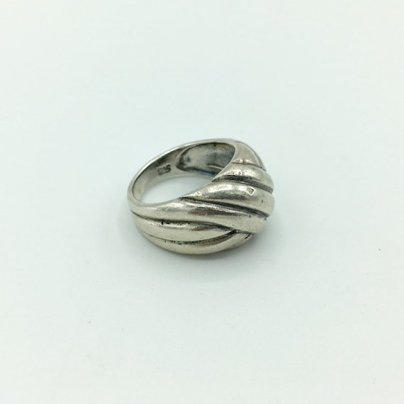 Sterling Silver 925 Unique Minimalist Ring