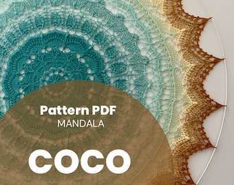 Mandala de coco en PDF
