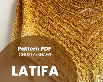 LATIFA wzór pattern pdf