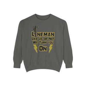 Regalos para linieros / linieros con cuello redondo para hombres / ropa para hombres / linieros para hombres de cuello azul / linieros oficiales, linieros, camisas de linieros boobasket