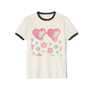 70s top | plus sized retro | women’s plus ringer t shirt  | Custom ringer tee | Retro ringer tee | Ringer t | Ringer tee | Plus size retro