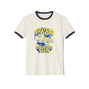 Camiseta Ringer / camiseta retro font ringer / lindas camisetas retro / camiseta estilo años 50 / traje retro para mujer / camiseta ringer