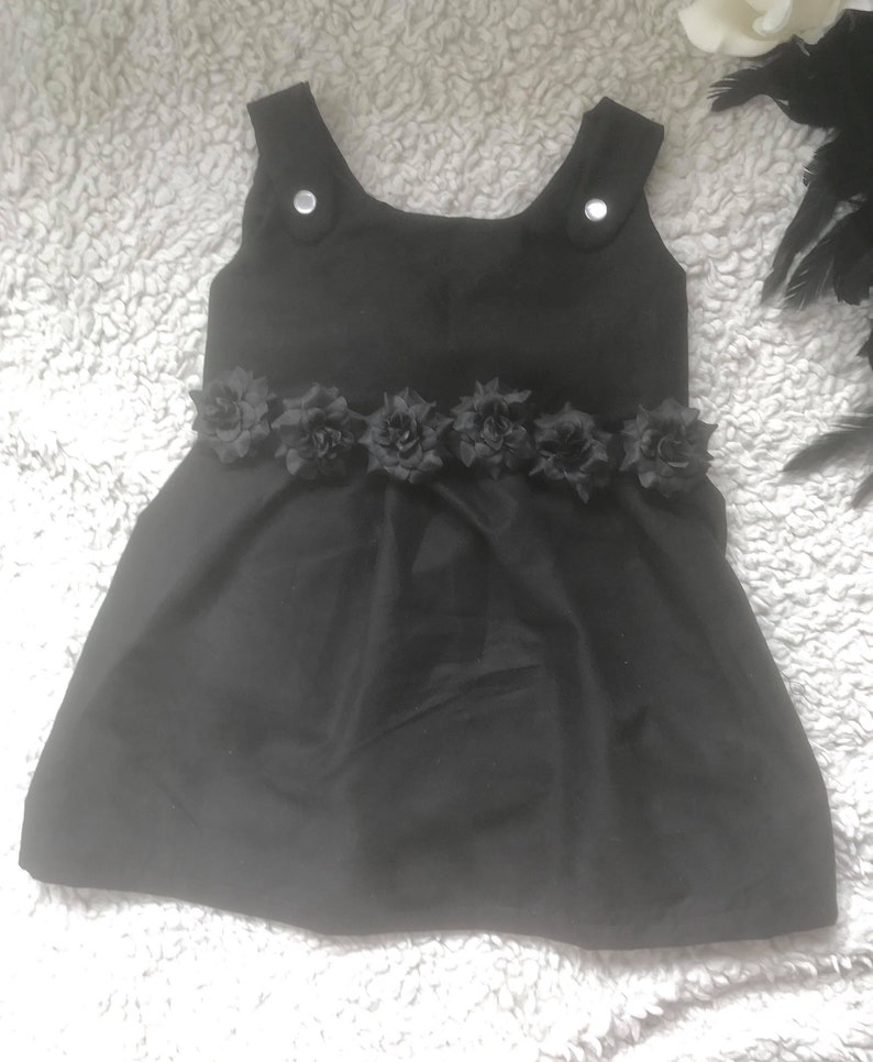 Gothic Flower Girl Dress