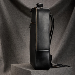 Square Backpack Leather
