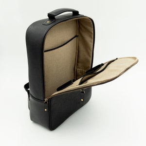 Laptop Backpack Leather