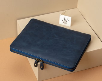 Leather iPad Case with Pencil Holder