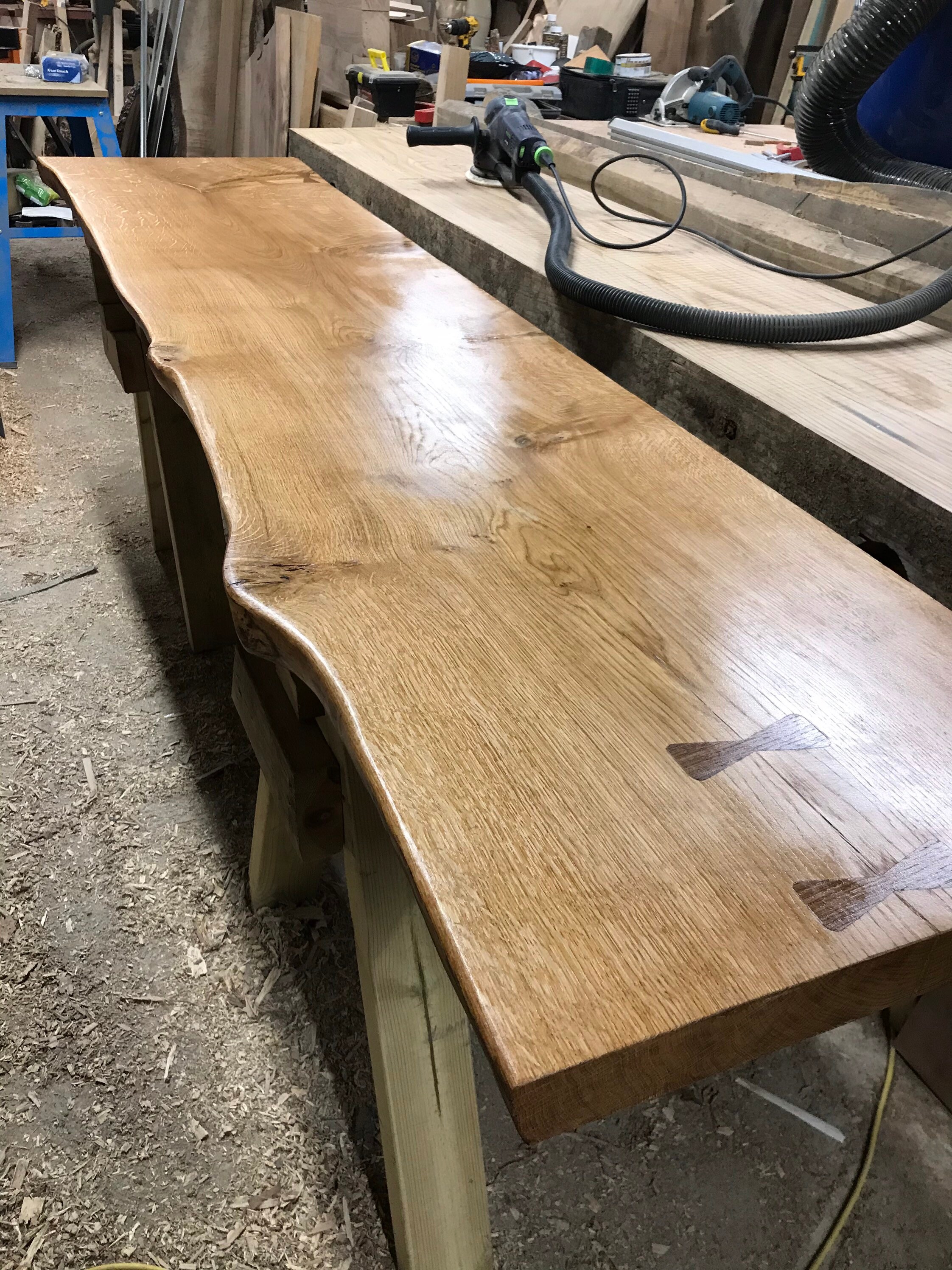 Hermosas encimeras de losa de roble/ mesas | Etsy