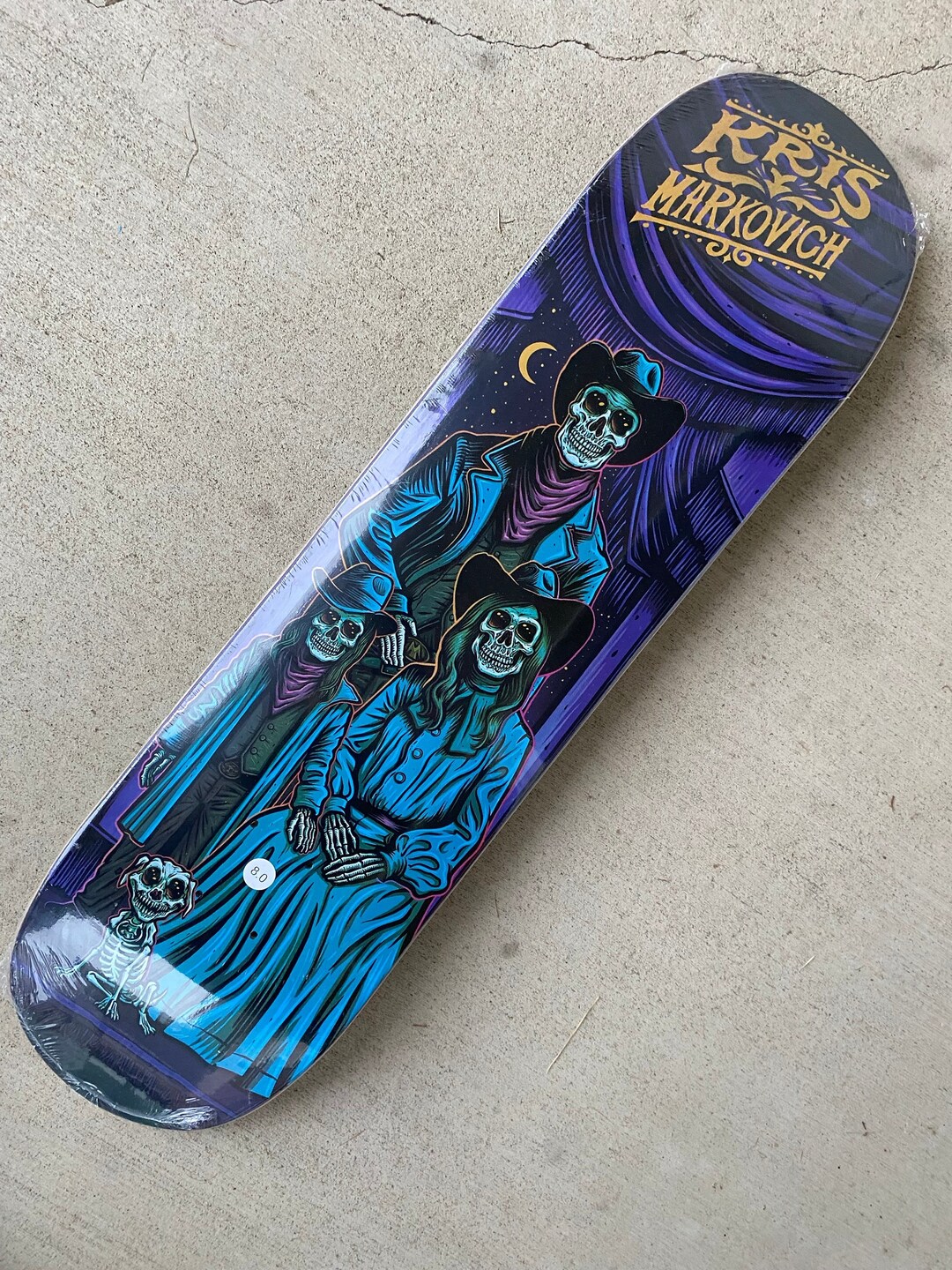 Skateboard Blind Kris Markovich - Modèle Arm Tattoo 2004, Neuf Avec Défaut Mineur