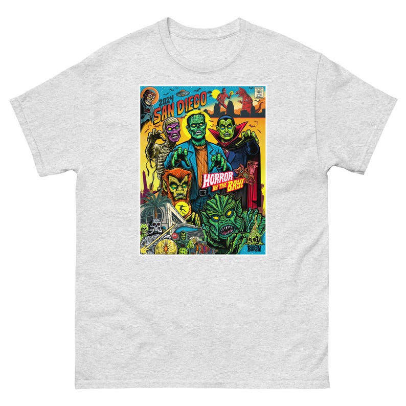 Halloween Monster Jam San Diego "Horror by The Bay" Tim Baron T-Shirt