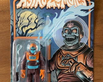 Signed Super7 Tim Baron “Astro Zombie” wave 3 Action Figure