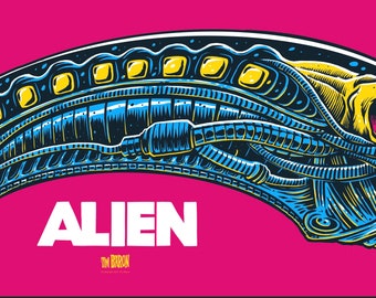 12”x24” - “Alien” Giclee Poster Print