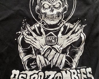 Astro Zombies adult graphic T-shirt