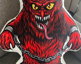 Krampus Christmas 22x22&quot; Custom-shaped Plush pillow
