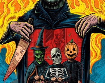 2021 - 12”x24” - “I Remember Halloween” Giclee Poster Print