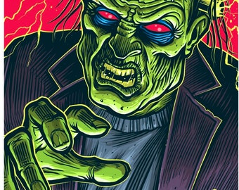 12”x24” - “Frankenstein” Giclee Poster Print