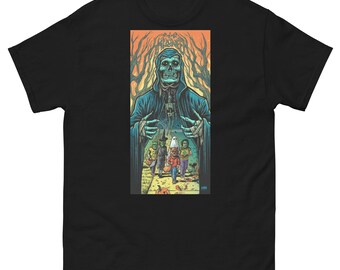 Trick or Treaters &quot;I Remember Halloween&quot; Vintage Retro Tim Baron Unisex classic tee