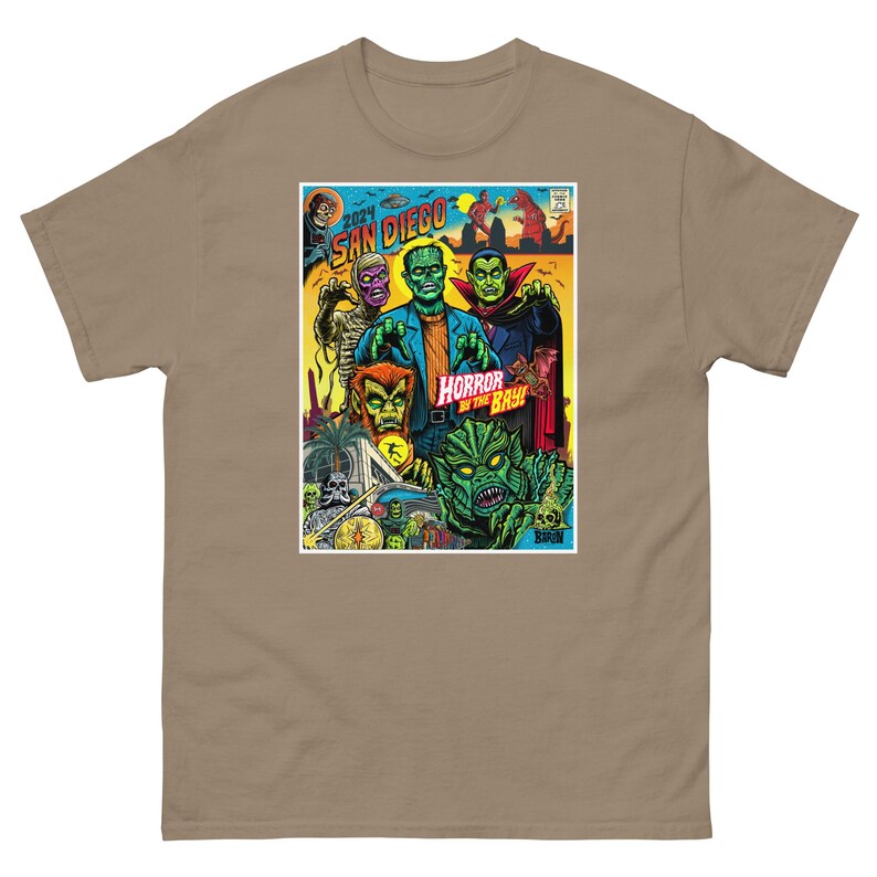 Halloween Monster Jam San Diego "Horror by The Bay" Tim Baron T-Shirt
