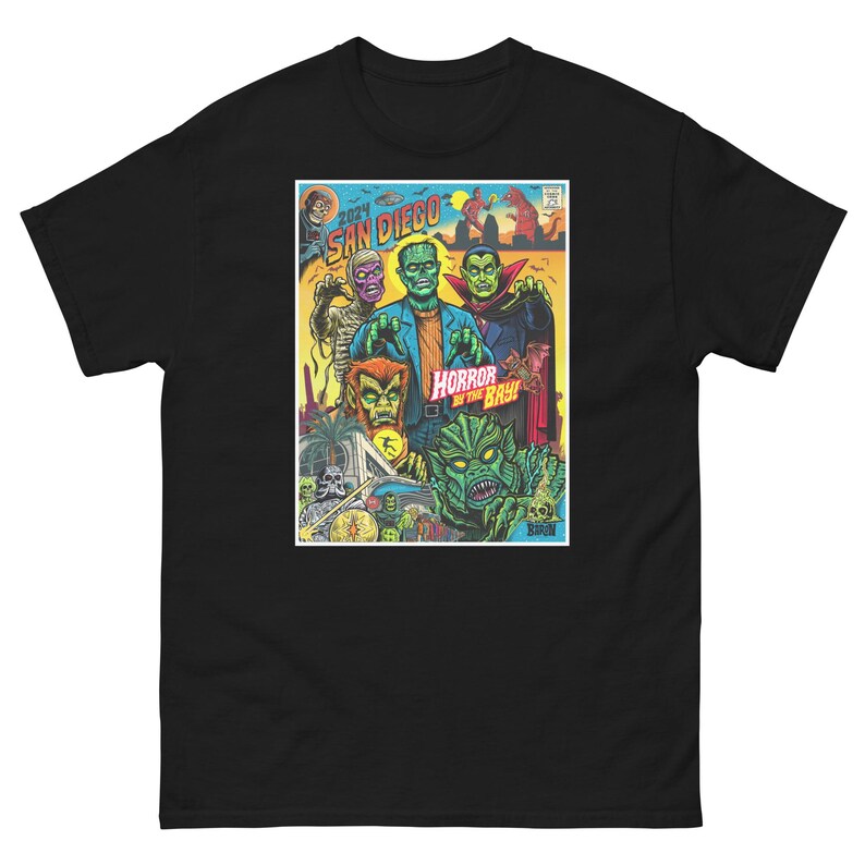 Halloween Monster Jam San Diego "Horror by The Bay" Tim Baron T-Shirt