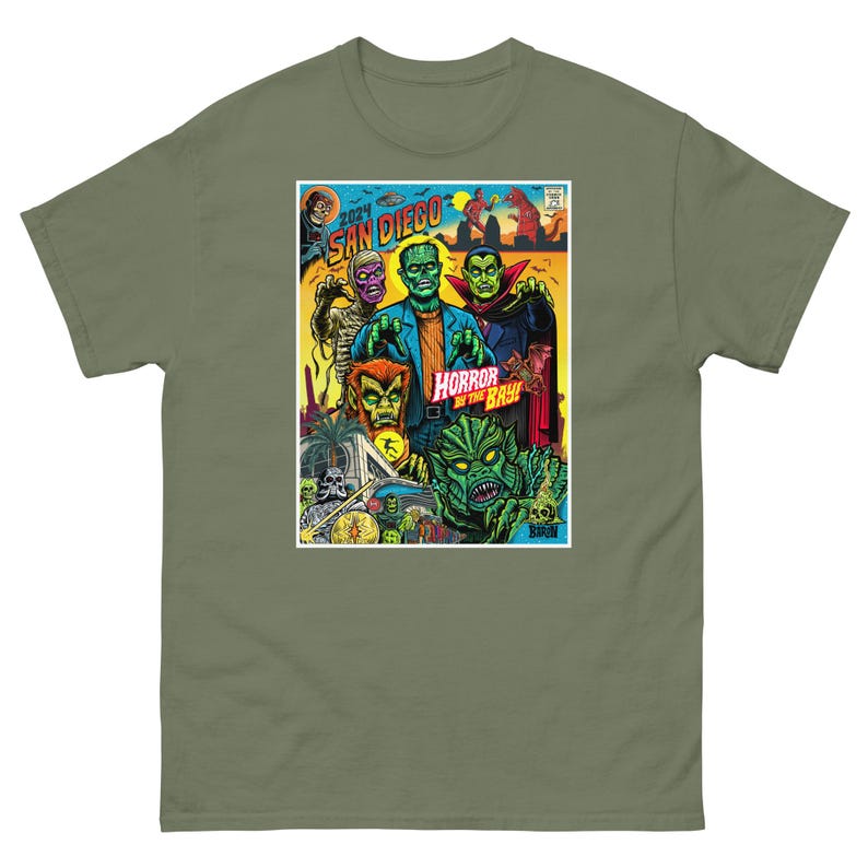 Halloween Monster Jam San Diego "Horror by The Bay" Tim Baron T-Shirt