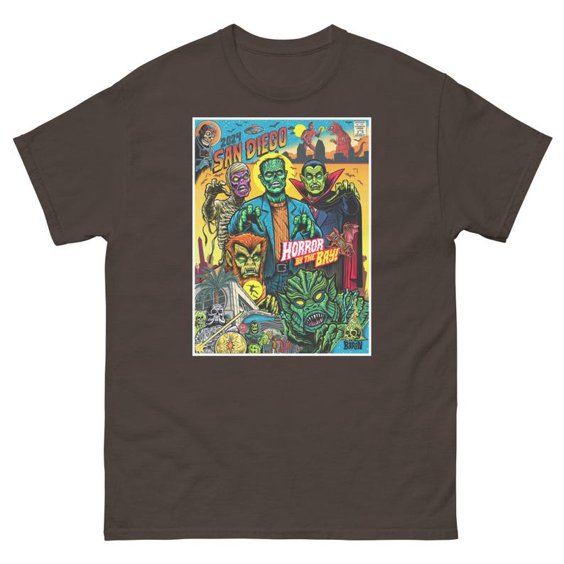 Halloween Monster Jam San Diego "Horror by The Bay" Tim Baron T-Shirt