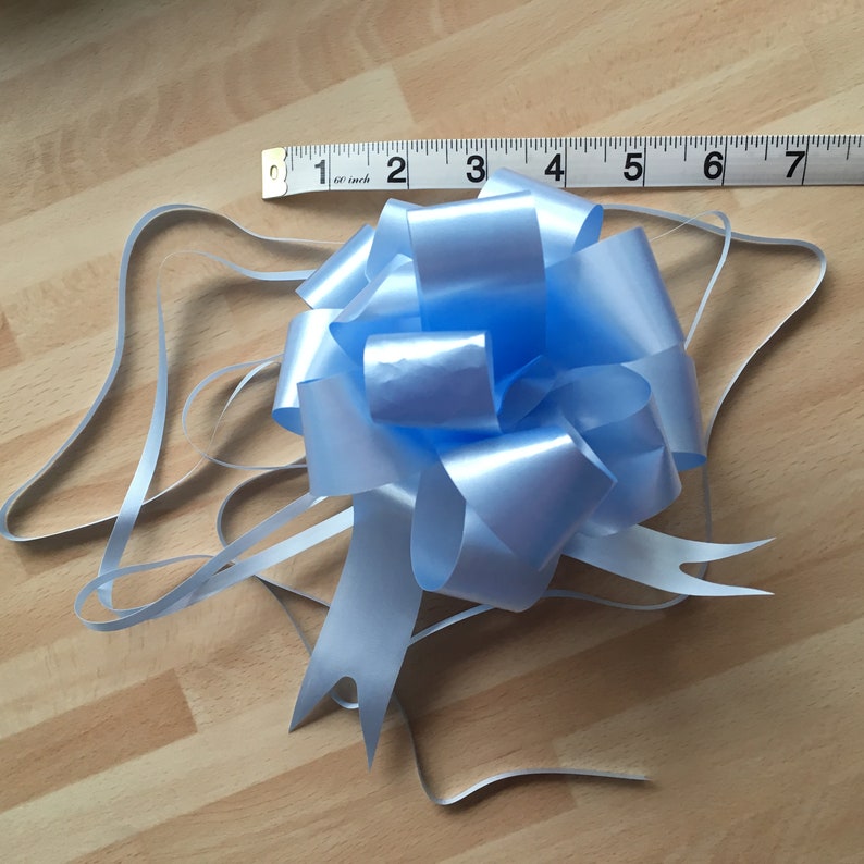 Blue spots baby cellophane gift wrap accessory DIY hamper pack Etsy