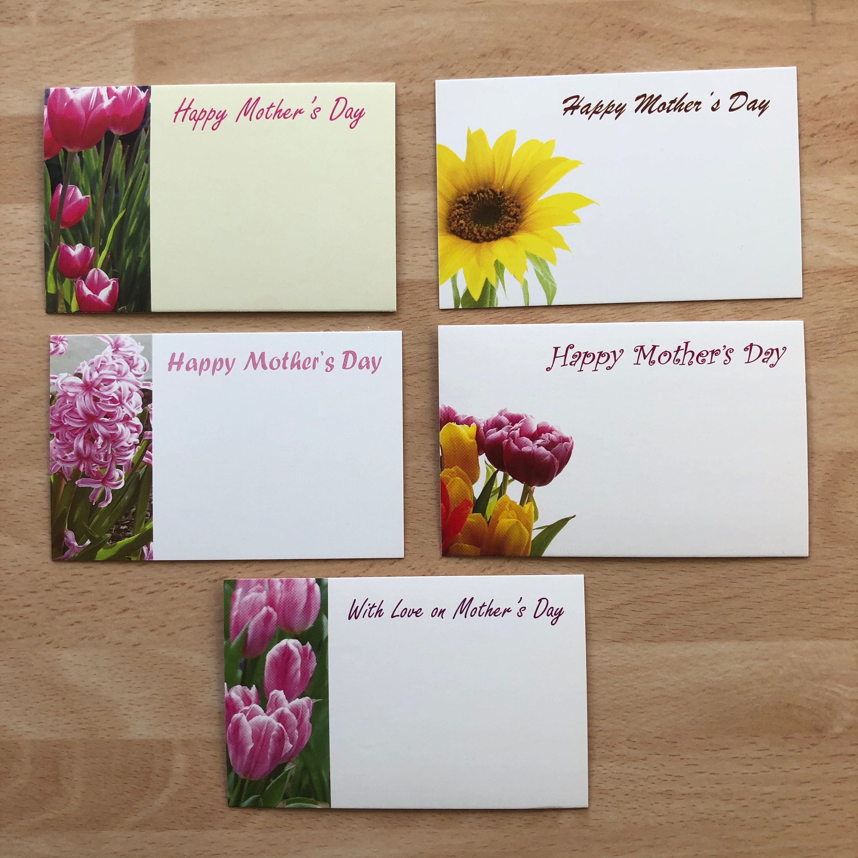 25 assorted Mothers Day florist cards Etsy