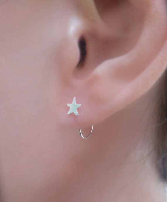 Star sleeper earrings clearance