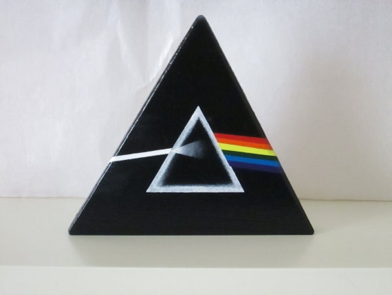 Pink Floyd The Dark Side of the Moon Pochette de lalbum Sculpture  ornementale en bois - Etsy France
