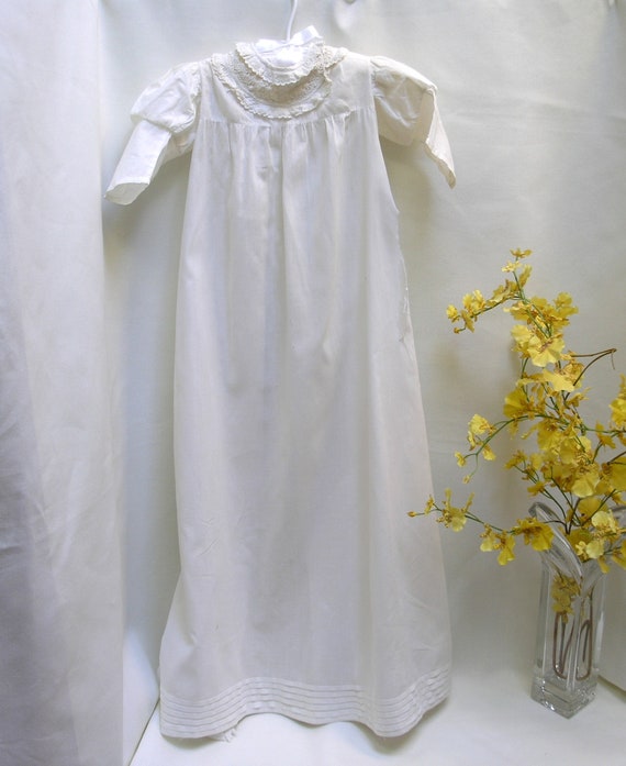 Early Victorian c:1860's Christening Baptismal Go