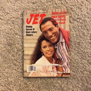 Vintage April 25, 1988 JET Magazine - Byron Allen / Winning Secrets of Black Lottery Winners
