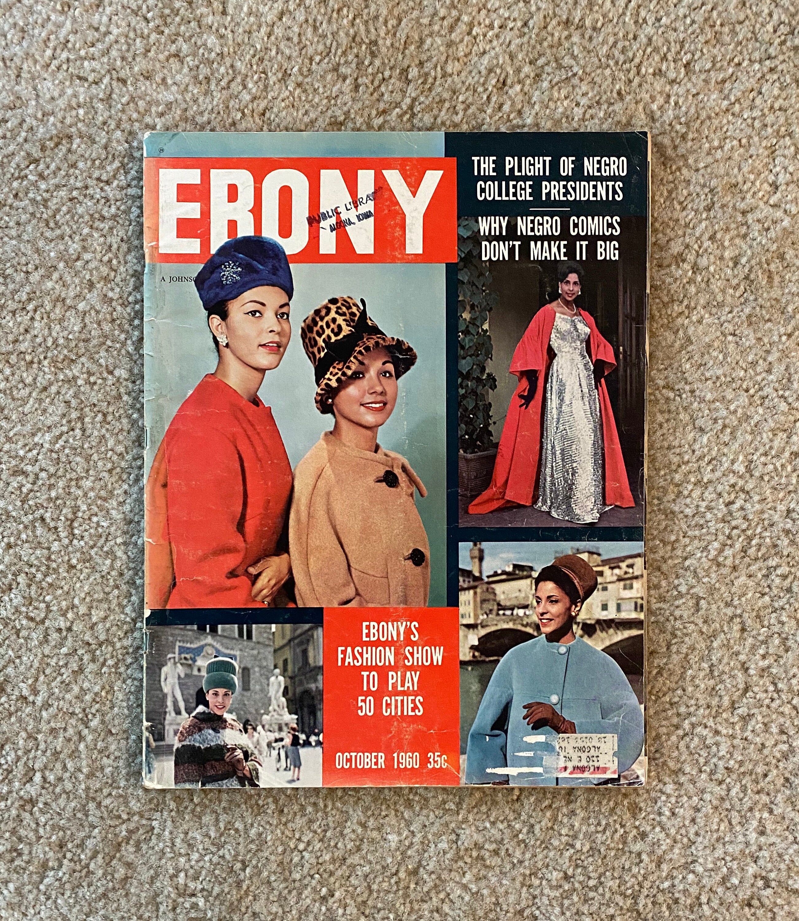 Ebony magazine october 1960