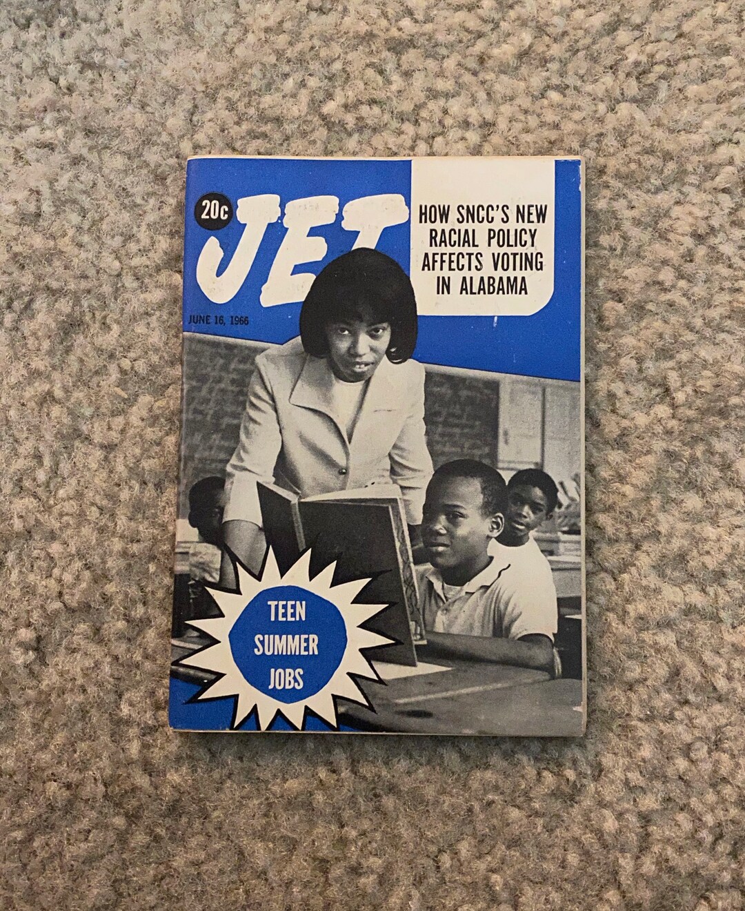 Vintage June 16 1966 Mini JET Magazine How Sncc's New Etsy