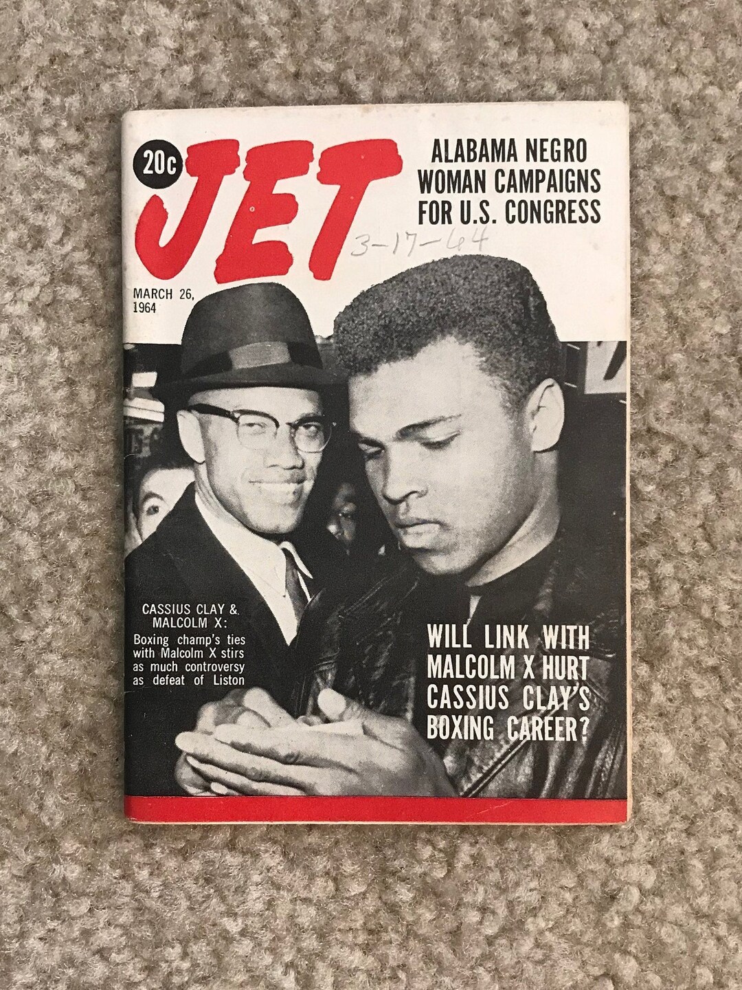 雑誌 POST Malcolm X 1964年 雑誌 POST Malcolm X 1964年