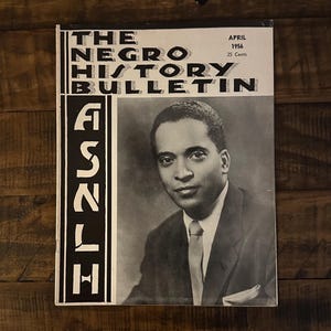 Scarce April 1956 Negro History Bulletin (Magazine) Black History / African American / Cool Gift