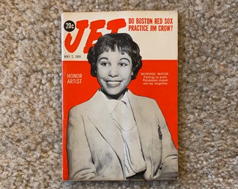 Vintage May 7, 1959 Mini JET Magazine - Do Boston Red Sox Practice Jim Crow? (Negro / EBONY)