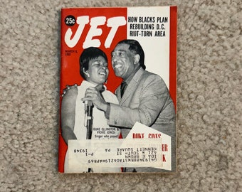 Vintage March 6, 1969 Mini JET Magazine - Duke Ellington Gives Singing Mother Biggest Break