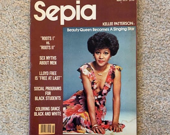 Vintage May 1979 SEPIA Magazine: Sex Myths About Men / Coloring Dance in Black in White
