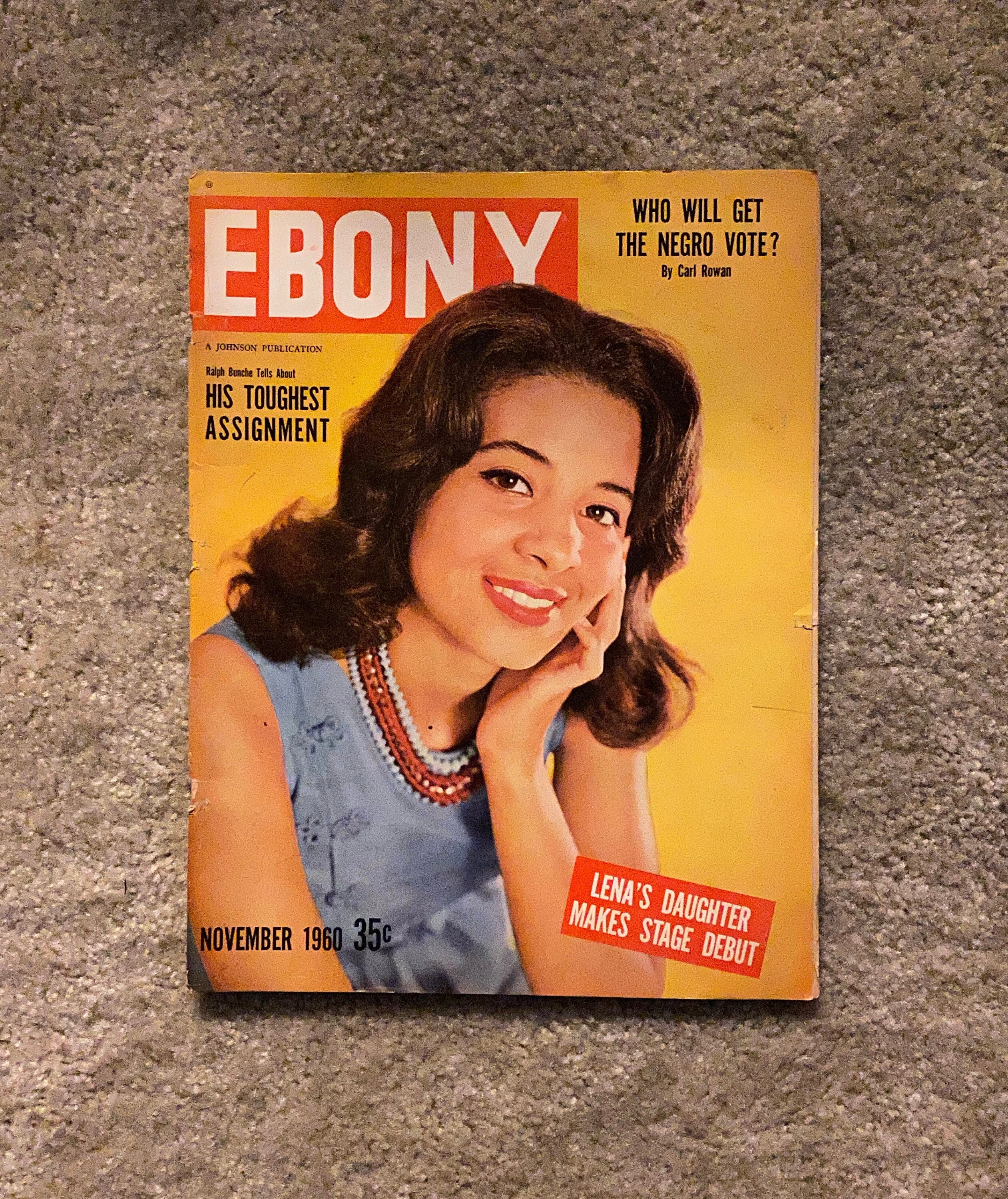 Vintage November 1960 EBONY Magazine: Who Will Get the Negro Vote /  Tennessee State University TSU / JET - Etsy