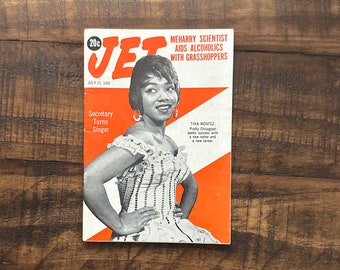 Vintage July 21, 1960 Mini JET Magazine - Secretary Turns Singer
