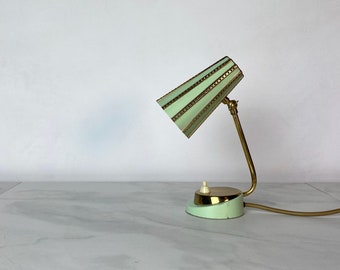 Wunderschöne Vintage-Lampe, Nachttischlampe aus dem Jahr 1950. 50er Midcentury, 50er Jahre.