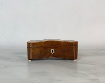 Bellissimo baule/scatola antica. 1900, scatola, deposito, Paesi Bassi. gioielli, hobby.
