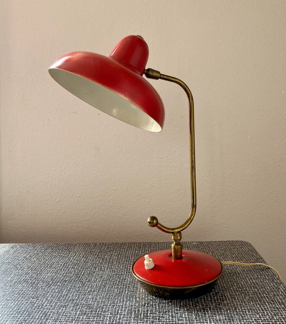 voorjaar laten vallen uitlaat Beautiful Italian Lumi Lamp 1950s. Vintage Midcentury 50er - Etsy