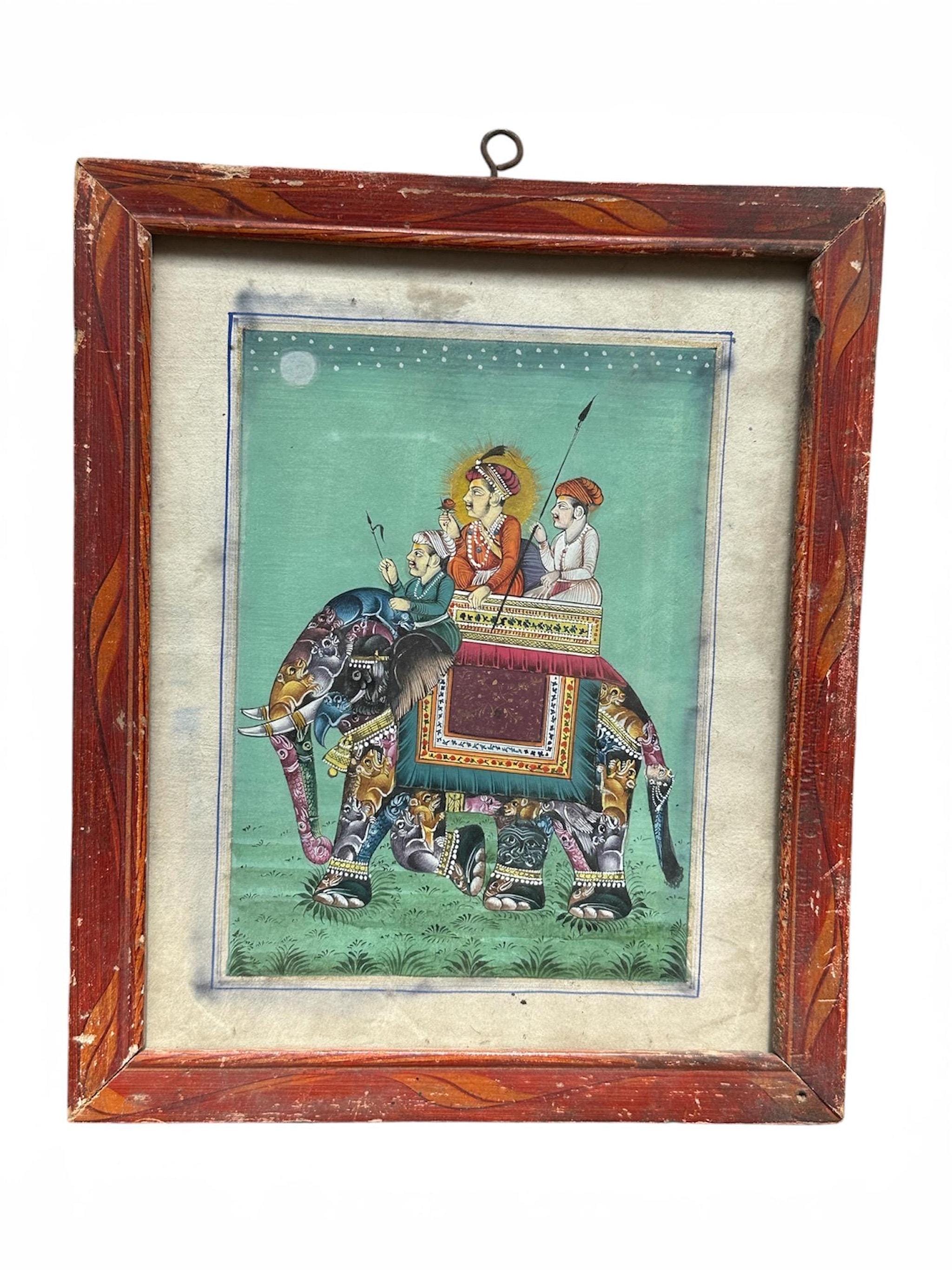Original Indian Miniature - Etsy