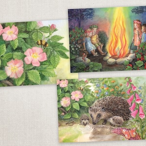 Postkartenset Sommer